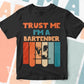 Trust Me I'M A Bartender Vintage Editable Vector T-shirt Designs Png Svg Files
