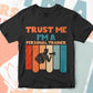 Trust Me I'M A Personal Trainer Vintage Editable Vector T-shirt Designs Png Svg Files
