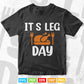 Turkey It's Leg Day Shirt Workout Gift Funny Thanksgiving Svg Png Cut Files.