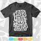 Typography Live Your Dreams Svg T shirt Design.