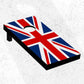 UK Flag Cornhole Editable T shirt Design In Ai Svg Png Cutting Printable Files