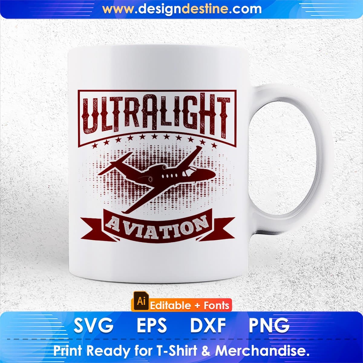 Ultralight Aviation Aviation Editable T shirt Design In Ai Svg Printable Files