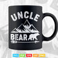 Uncle Bear Family Aunt And Uncle Camping Svg Png Cut Files.