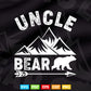 Uncle Bear Family Aunt And Uncle Camping Svg Png Cut Files.