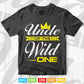 Uncle of the Wild One Shirt 1st Birthday First Thing Svg Png Cut Files.
