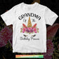Unicorn Girl Grandma Of The Birthday Princess Mother's Day Png T shirt Design.