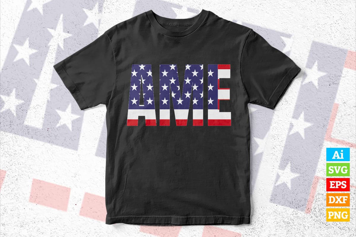 USA Flag American Patriot Novelty For Dad Father Husband Vector T shirt Design in Ai Png Svg Printable Files