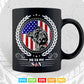 USA Flag Veteran He Is Son 4th of July Svg T shirt Design.