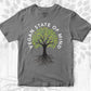 Vegan State Of Mind T shirt Design In Png Svg Cutting Printable Files