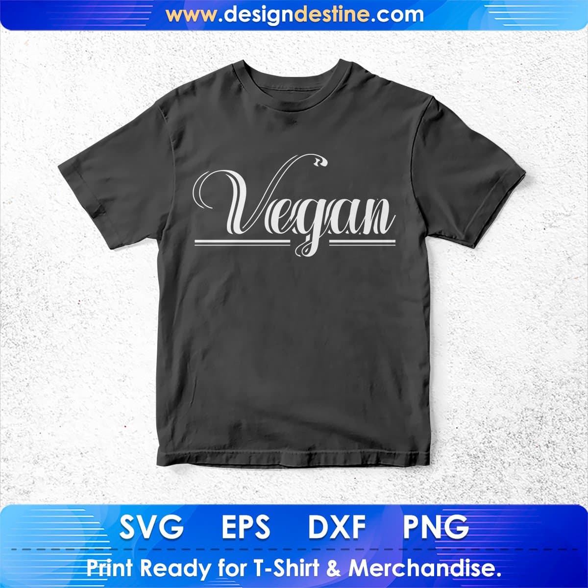 Vegan T shirt Design In Png Svg Cutting Printable Files