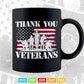 Veterans Day Gifts Thank You Veteran Proud 4th of July Svg T shirt Design.