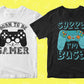 Video Games 50 Editable T-shirt Designs Bundle Part 2