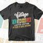 Vintage 1943 Limited Edition 79 Years of Being Awesome Birthday Editable T shirt Design Svg File