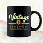 Vintage 1958 of 64th Birthday for Bitcoin Lovers Editable Vector T-shirt Design in Ai Svg Png Files