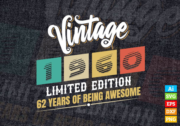 products/vintage-1960-limited-edition-62-years-of-being-awesome-birthday-editable-t-shirt-design-931.jpg