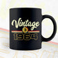 Vintage 1964 of 58th Birthday for Bitcoin Lovers Editable Vector T-shirt Design in Ai Svg Png Files