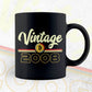 Vintage 2008 of 14th Birthday for Bitcoin Lovers Editable Vector T-shirt Design in Ai Svg Png Files