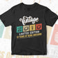 Vintage 2010 Limited Edition 12 Years of Being Awesome Birthday Editable T shirt Design Svg File