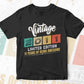 Vintage 2011 Limited Edition 11 Years of Being Awesome Birthday Editable T shirt Design Svg File