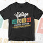 Vintage 2014 Limited Edition 8 Years of Being Awesome Birthday Editable T shirt Design Svg File