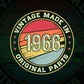 Vintage Made In 1966 Original Parts 56th Birthday Editable Vector T-shirt Design in Ai Svg Png Files