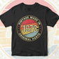Vintage Made In 1973 Original Parts 49th Birthday Editable Vector T-shirt Design in Ai Svg Png Files