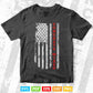 Vintage USA Red White Concrete Mixer American Flag Cool Vector T shirt Design Svg Png Files