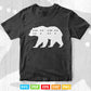 Visual Braille Mama Bear Trendy Gifts for Mom Mother's Day Svg Digital Files