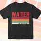 Waiter Limited Edition Editable Vector T-shirt Designs Png Svg Files