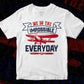 We Do The Impossible Every Day Air Force Editable Vector T shirt Designs In Svg Png Printable Files
