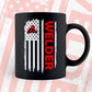 Welder American Flag Proud Profession Vector Tshirt Design Svg Files