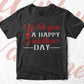 Wish You a Happy Valentine's Day Editable Vector T-shirt Design in Ai Svg Png Files