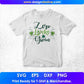 Zero Lucks Given St Patrick's Day T shirt Design In Svg Png Cutting Printable Files